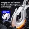 1000kg 500g Digital Hanging Scale Industrial Crane Scale with Aluminum Case LCD Backlight Screen Unit Switch Data Hold