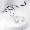 CopperStar Moon Sun Starry Sky Series Closed Ring For Women Valentine's Birthday Gifts Wedding Jewelry Accessory