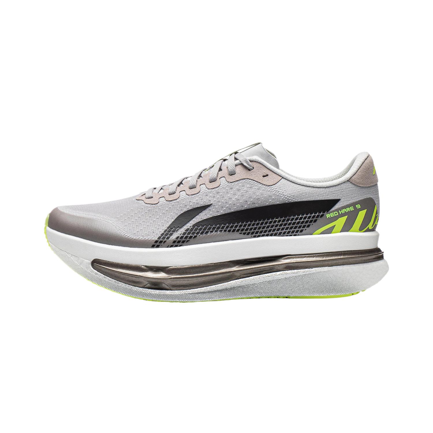 Herren-Sneaker Li-Ning Red Hare 9 ULTRA Laufschuhe Herren Niedrig geschnitten Ruhiges Grau/Geologisches Grau 40 white
