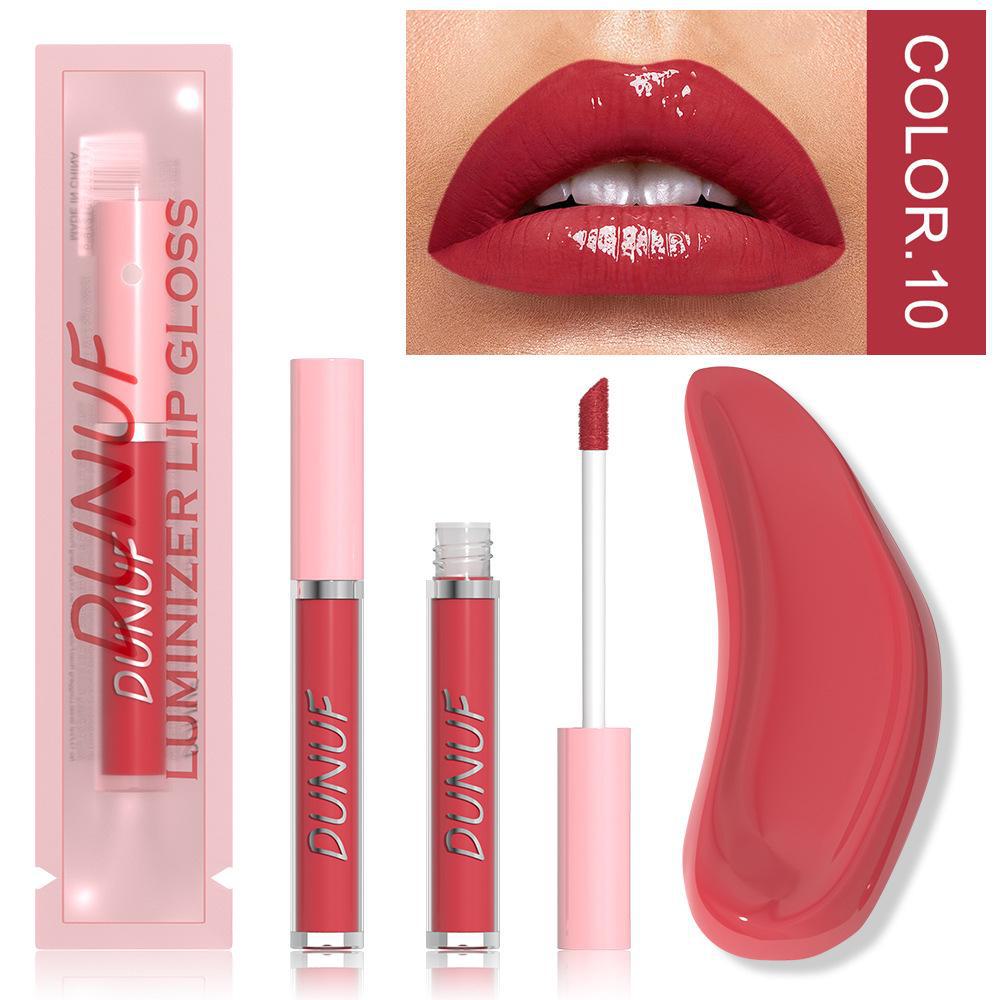 DUNUF 16-Color Moisturizing Mirror Lip Gloss – Easy To Apply, Cross-Border Trade Focused