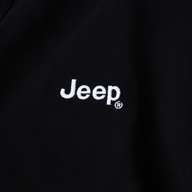 JEEP Men's Short Sleeve Polo Shirt