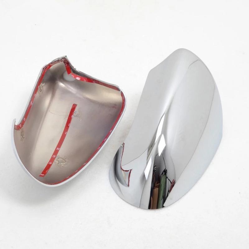 For Nissan Qashqai Dualis +2 J10 2007-2010 2011 2012 2013 ABS Chrome Side Door Rearview Mirror Cover Frame Trims Car Accessories