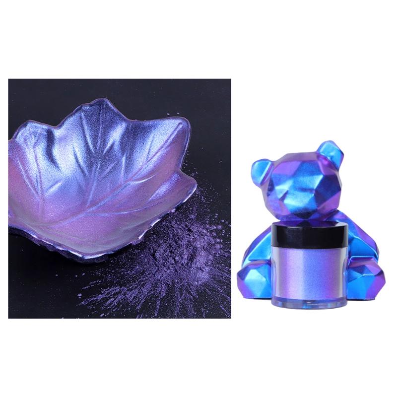 Chamäleon-Pulver, Farbverschiebung, Glimmerpulver für Epoxidharz, Perlenpigmentpulver zum Malen, Seifenherstellung, Schleim, mehrfarbig