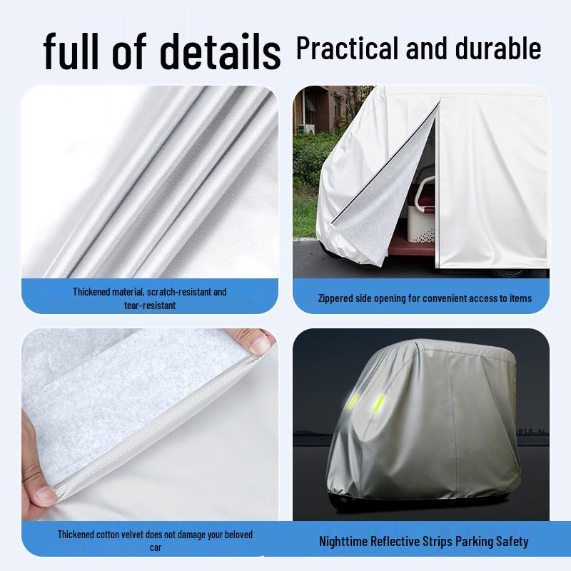 BuBuXian T5 Electric Tricycle Rain & Sun Protection Canopy