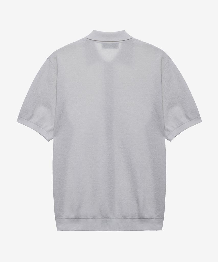 Mindbridge [Couture] Linen Blend Semi-Overfit Collared Short Sleeve Cardigan - 2 Colors