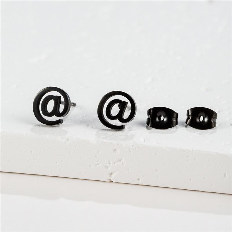 Simple T Bar Stud Earrings for Women Small Animal Ear Studs Punk Dove Leaf Dragonfly Spider Earings Fashion Jewelry Pendientes
