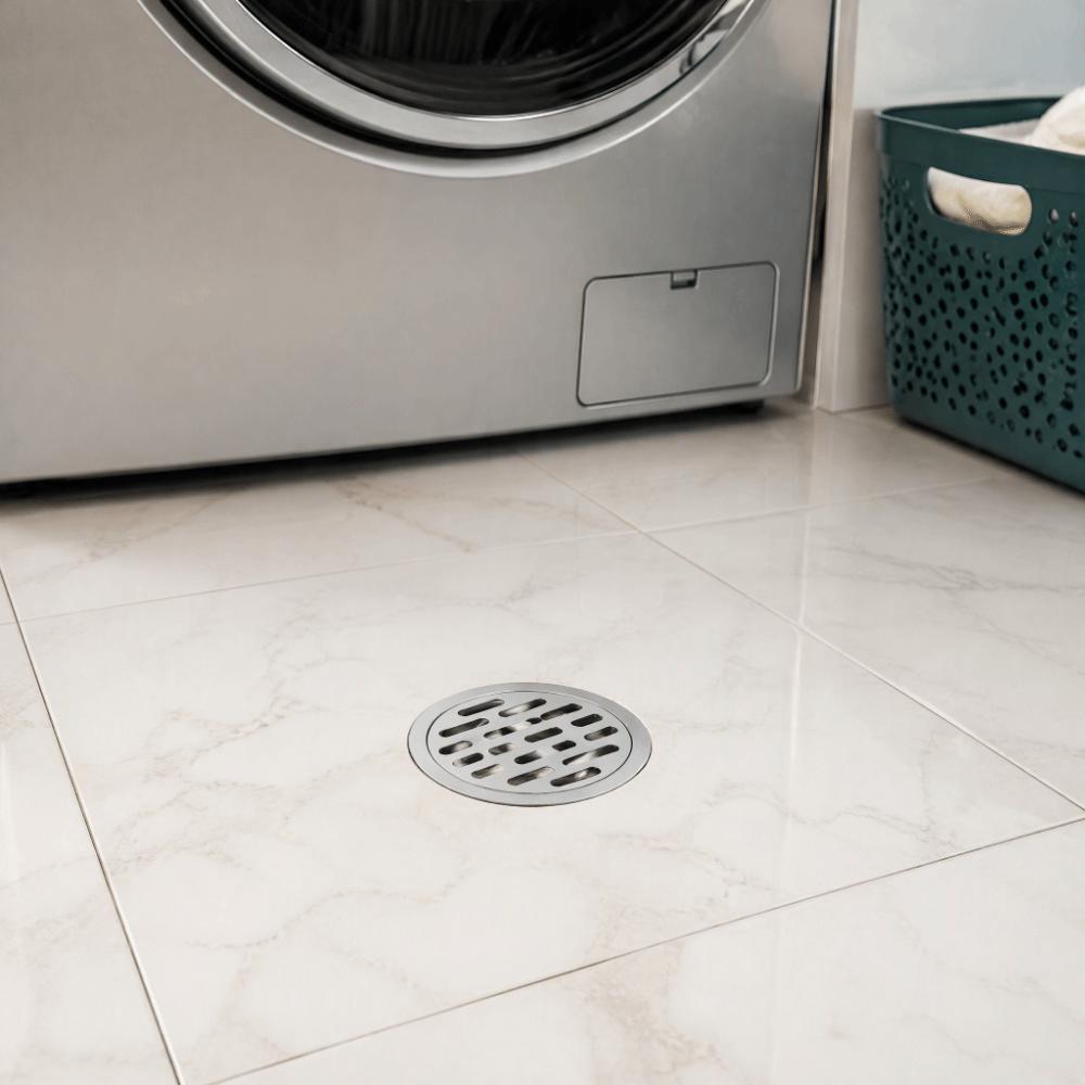 Fits 50mm / 1.97in Pipe Floor Drain Round Shower Floor Drain Floor Waste Drain  Floor Drainage