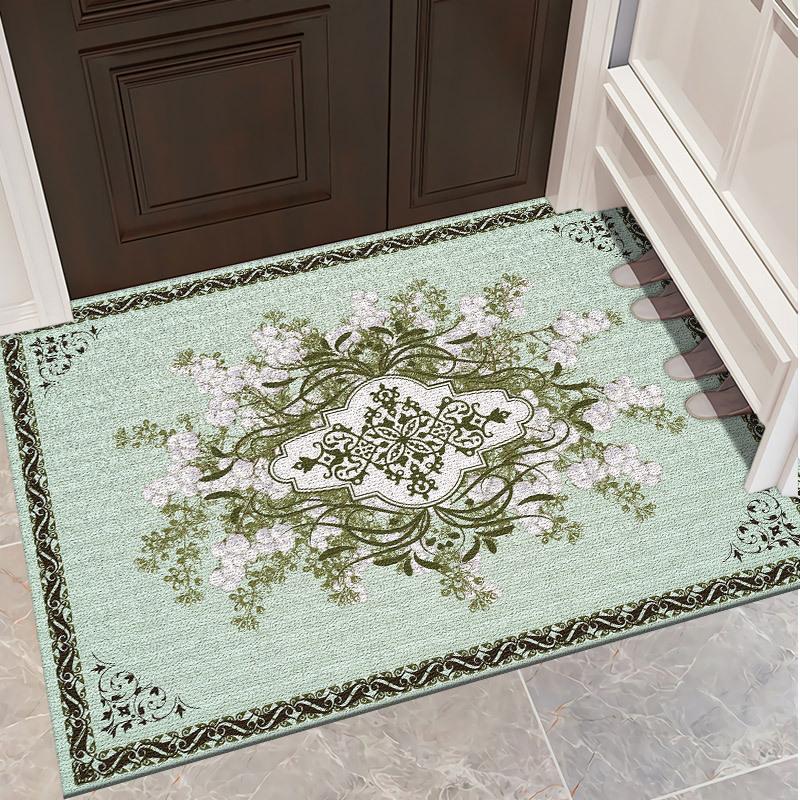 Vintage Ethnic Style Bedroom Bedside Carpet Persian Living Room Carpet Hotel Homestay Carpet 80*100cm