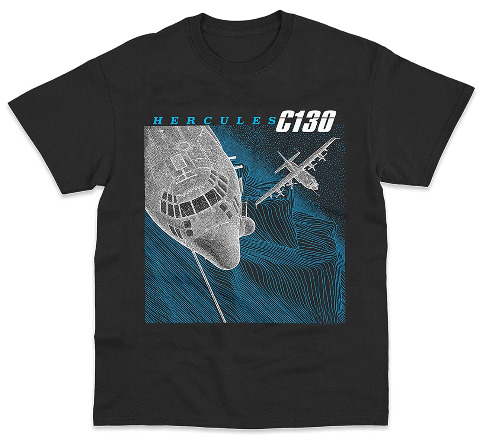 

Creative Design C130 Hercules Transport Aircraft Lines Drawing TShirt Summer Cotton Short Sleeve ONeck Mens T Shirt New S