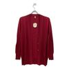 TOYOBOSHI Azuki NAEBA-STH Cashmere Silk 09IT-CS0003 Knit Cardigan Tops F Deep redUsed