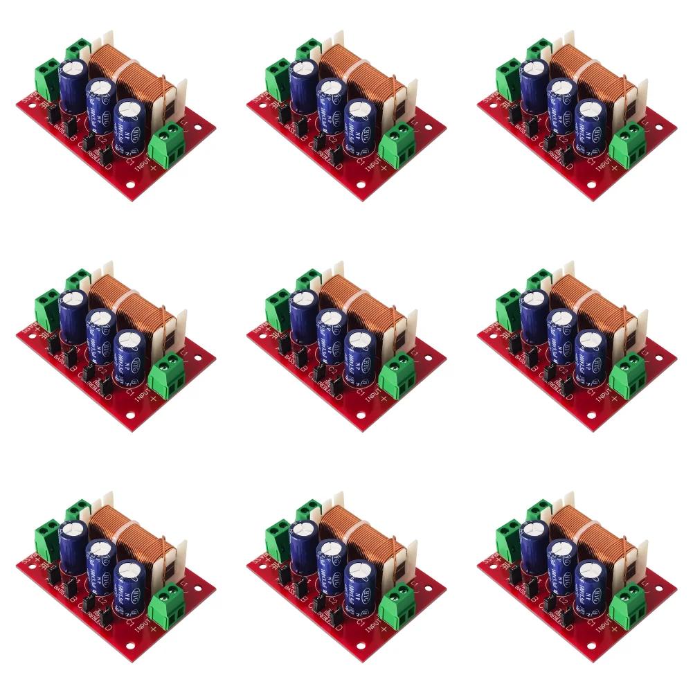 Y-2088 2-Wege Frequenzweiche Modul 400W Audio Lautsprecher Frequenzteiler Einstellbar Voller Bereich Höhen Bässe Schweißfrei