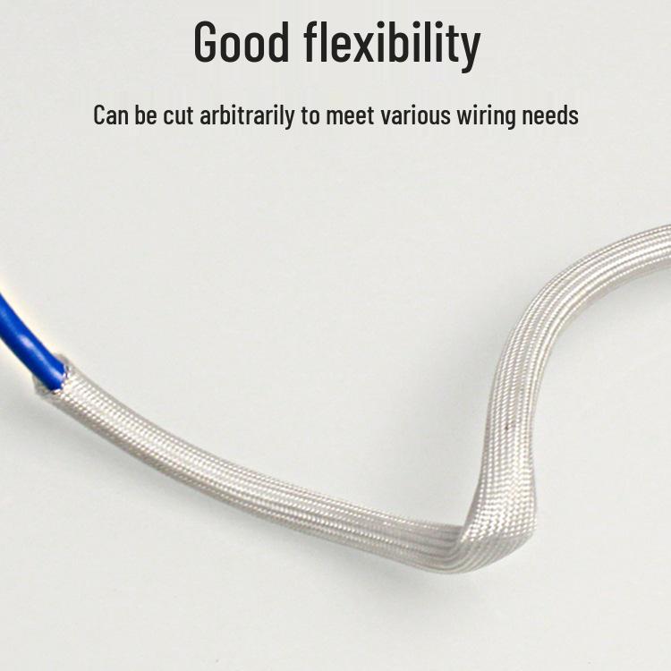 Fireproof Fiberglass Insulating Sleeve - High Temp Resistant Wire Protective Tube
