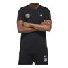 Adidas Letter Logo Print Short Sleeve T-Shirt Men Tops Black FU6219
