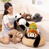 Plush Animal Panda Toy With Soft Fabric For Kids Girls Boys Bedroom Decor