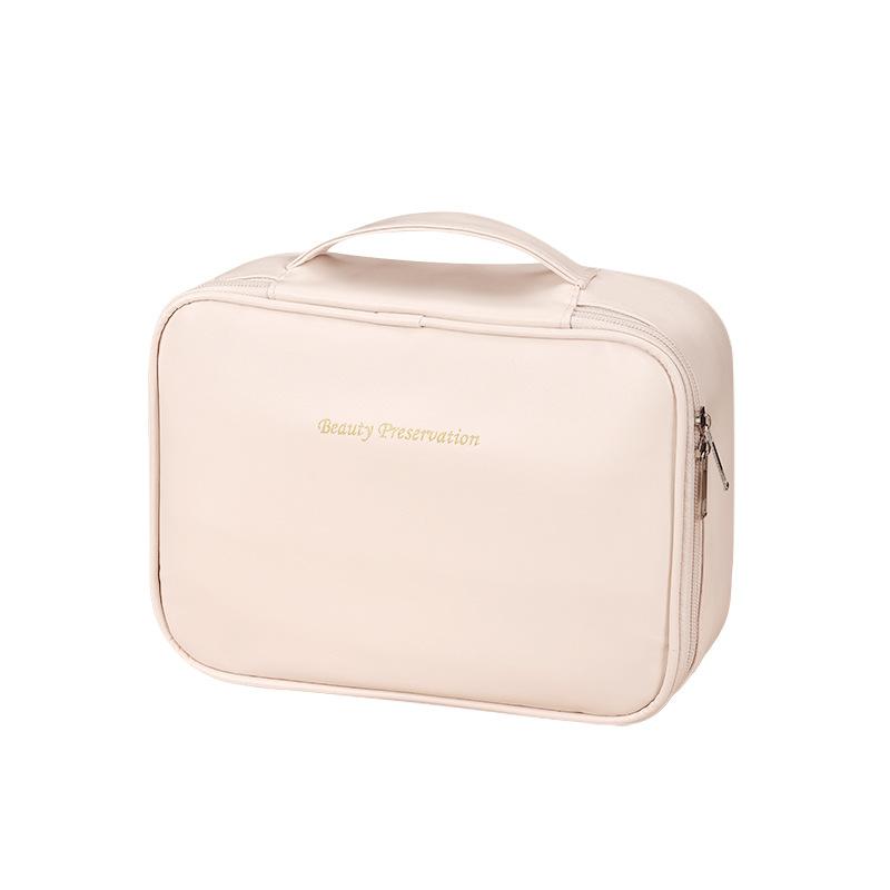 New Waterproof Large-Capacity Multi-Layer Makeup Bag Portable Travel Toiletry Bag with Handheld Design for Business Trips
