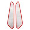 Stainless Steel For Porsche MACAN 2014-2025 Center Console Side Decorative Mesh Cover Sticker Car Interior Accessories