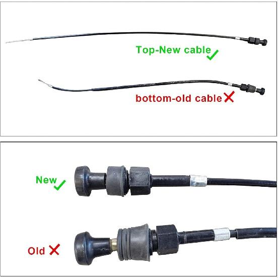 FZJDSD Carburetor Engine Choke Cable FB04016 Compatible with Yamaha TTR125 TTR125E TTR125L TTR125LE 2000 2001 2002 2003 2004 2005 2006 2007