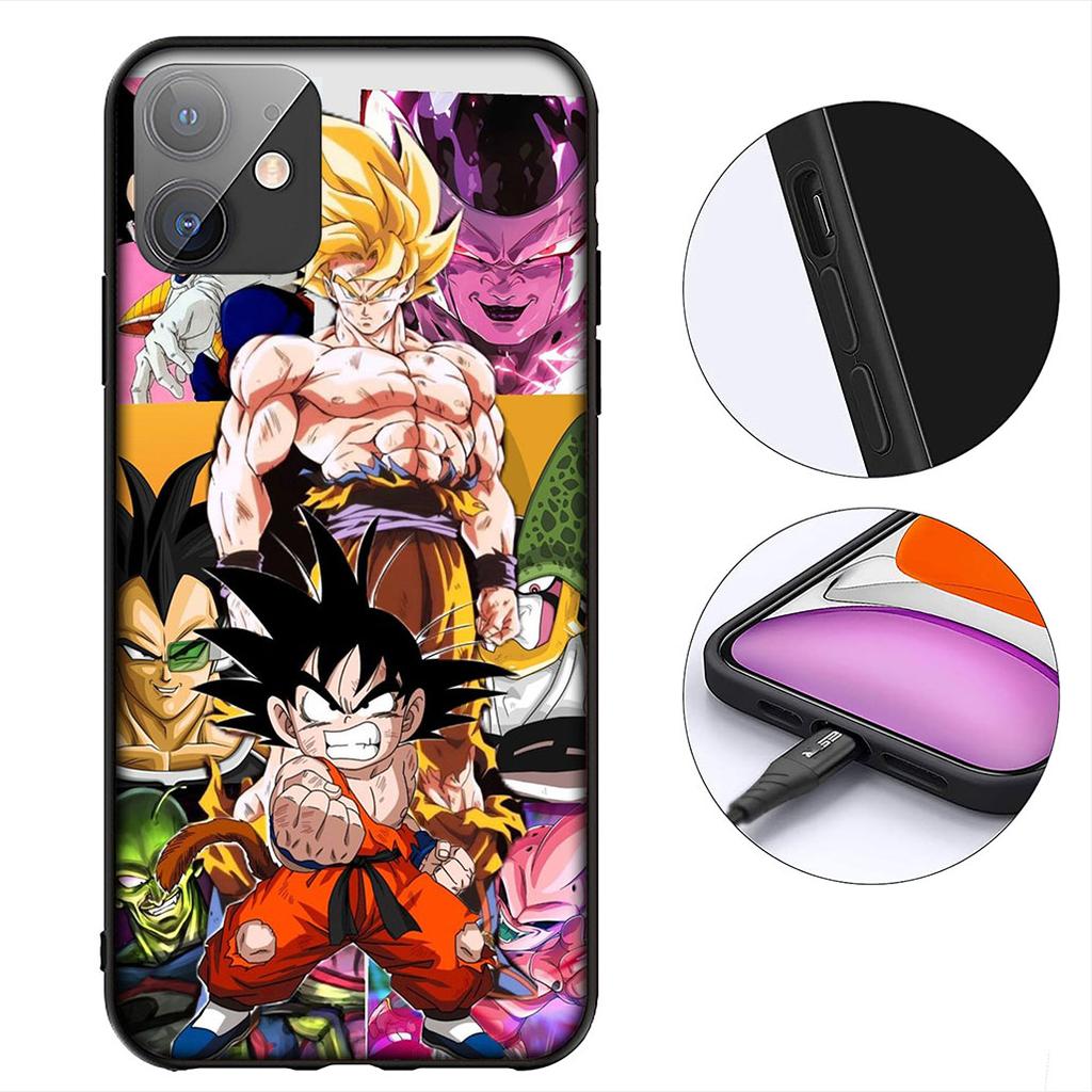 Super Dragons Gokus Balls Vegeta Cover for Samsung Galaxy Note 20 9 10 S8 S10 Lite S9 Plus A54 A53 A21S S10E A17 Phone Case