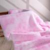 50x160cm Tie Dye Faux Rabbit Plush Fur Fabric for Toys Clothes Hats Scarf Dolls Diy Sewing Gradient Smooth Soft Rainbow Cloth