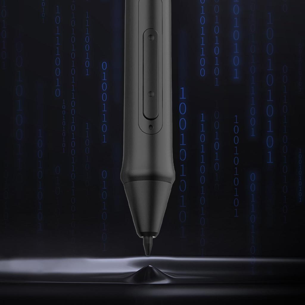 W507 No-Need Stylus Pen, 8192 Pressure Levels, with 2 Customizable Keys, Compatible with Kamvas Pro 12, Kamvas Pro 13, Kamvas Pro 16, Kamvas Pro 20
