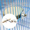 20Sets Parrots Cage Perch Screw Bolts Nut Birdcage Stand Fixing Accessories Standing Rack Cage Accessory