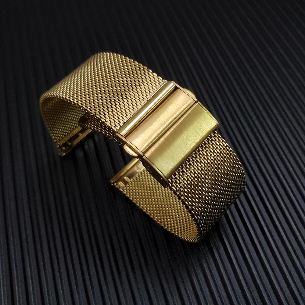 Metal mesh belt watchband For Samsung Galaxy Watch3 Smartwatch Wrist Strap for Samsung Watch 3 45mm 41mm Milanese Band Bracelet