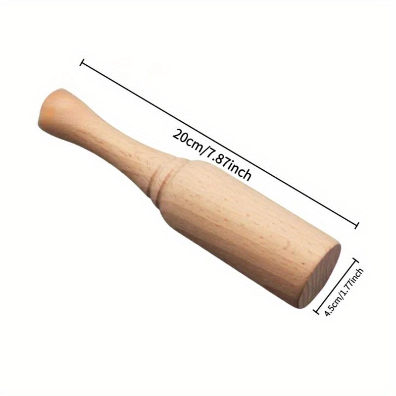 1pc Wood Carving Hammer, Made of Marble Wood, Non-slip and Comfortable Handle, Protects Hands and Tools, No Battery Required for Use
