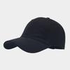 Custom Logo Plain Black Cotton Baseball Cap Soft Top Dad Hat Adjustable Sports Caps Custom Hat Manufacturer Hat Factory