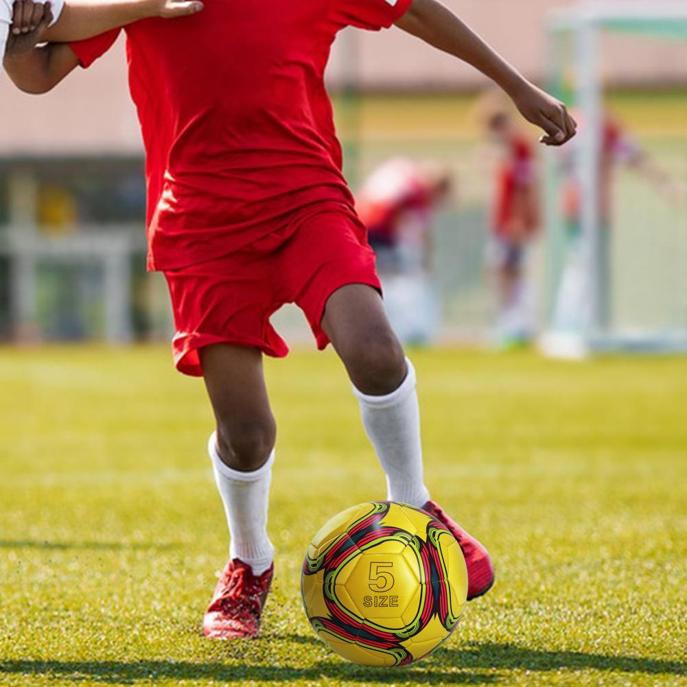Exams Football Professional Foot Ball Official Size 3/5 Waterproof Pvc Soccer Ball for Kids for Training for Students