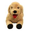 Simulation Labrador Puppy Plush Toy, Big Yellow Dog Doll, Golden Retriever Plush Toy, Children's Companion Gift