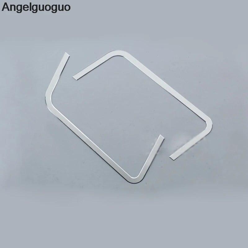 Car Styling 2 Pcs Center Control Dashboard Air Conditioning Outlet Decoration Frame Cover Trim for Porsche Panamera 2009-2015