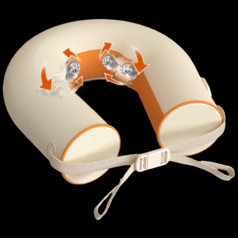 

HEZHENG Portable U-shaped Neck Massager Pillow CN plug (adapter included)