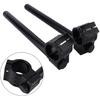 Separate Lenker, 1 Paar Universelle 41mm Motorrad CNC Separate Lenker Verstellbare Clip-on Lenker für 41mm Gabeln