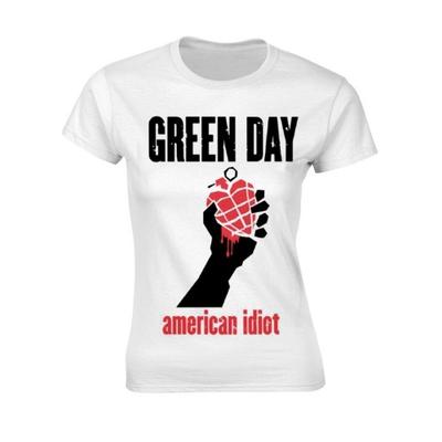 Womens/Ladies American Idiot Heart T-Shirt