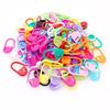 500Pcs Plastic Stitch Markers - Colorful Locking Knitting Needle Clips for Crochet & Sewing