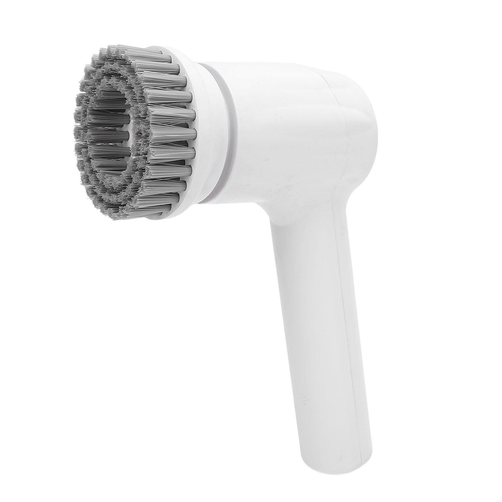 

Electric Spin Scrubber 2 Speeds 4 Replaceable Heads IPX7 Water Proof Cordless Cleaning Brush for Kitchen Bathroom