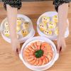 Microwave Steamer Container for Office Meals - Steamed Bun Heating with Lid and Rack
