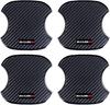 Nismo Door Handle Protectors for Nissan, Carbon Fiber Door Knob Guards, Scratch Prevention, Pack of 4 (M, Nissan)