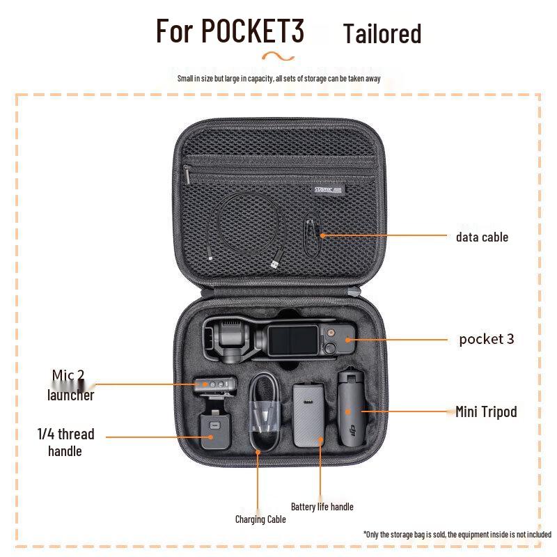 DJI Pocket 3 Durable Protective Storage Case