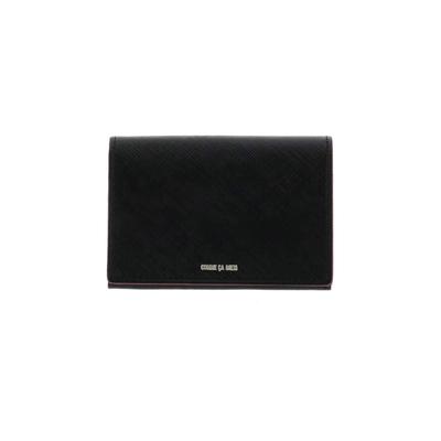 Business Card Holder Cole 6755 [Comsamen] Men's [94] Black/Red