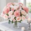 Artificial Flowers Rose Centerpieces Fake Plants Wedding Room Home Outdoor Garden Party Gifts Arrangement Festival Diy Box Table