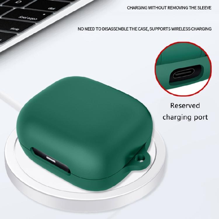 Earphone Silicone Case Scratch-resistant Protective Cover Fall Proof Protections Sleeve for C40i Earbuds