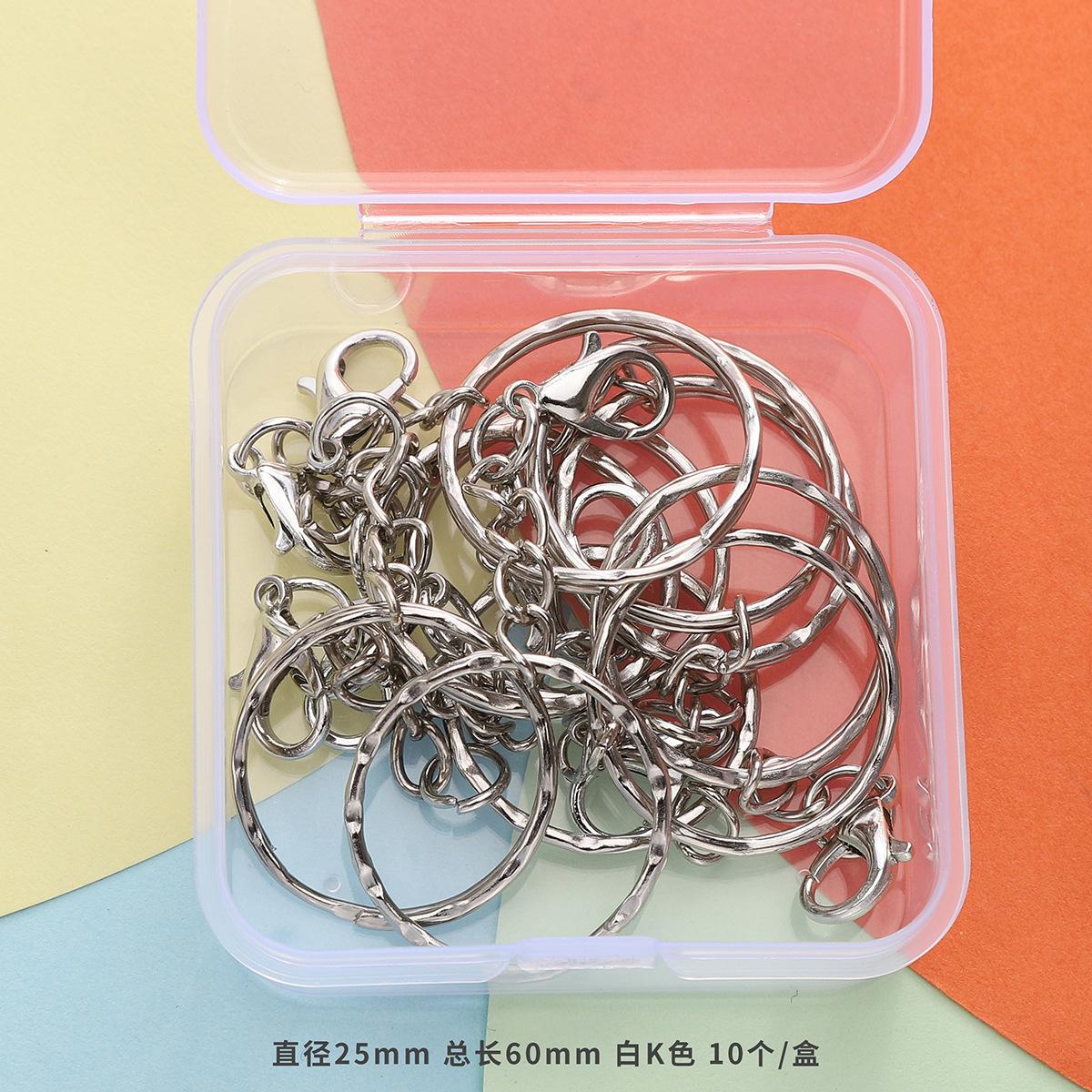 

DIY аксессуары Цветной глаз рог гвоздь открытая петля закрытая петля цепь карабин волна бусина цепочка материал упаковка