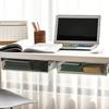 Slide Buckle Under Desk Drawer Organizer Space Saving Multipurpose Hidden Office Organizer Underwear Case Stationery