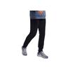 Li Ning Fitness Series Logo Print Cuffed Long Casual Knitted Sports Pants Men Pants Black AKLTC17-1