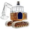 Excavator Shaped Glass Whiskey Decanter Glass Liquor Decanter Novelty Wine Bottle Gifts for Men Dad Husband Boyfriend