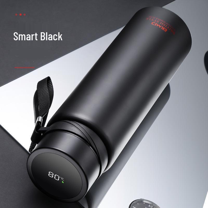 Large Capacity Stainless Steel Insulated Travel Kettle with Lanyard - Customizable Sports Water Bottle