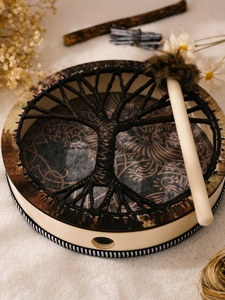 Shaman drums, Viking percussion instruments, 1 set