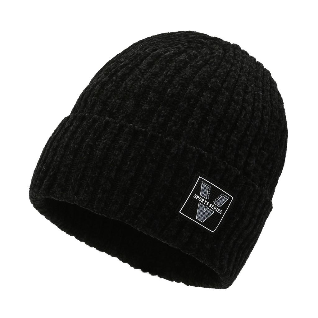 Cap Beanie Winter V Letter Knitted Hat Winter Protection Caps Gifts Outdoor