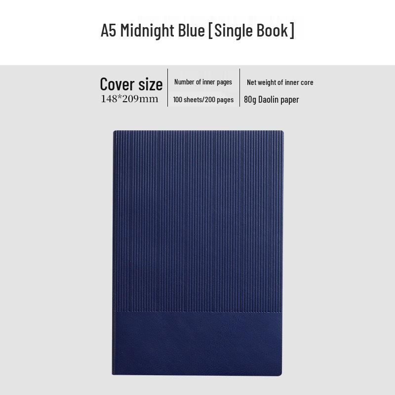 Minimalist Business Notebook Gift Set - Customizable Logo for Company Meetings and Events